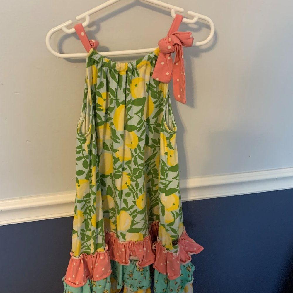 Matilda Jane Lemon Dress Size 8